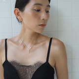 charm necklace [chain type②(37.5cm)＋charm 1parts]