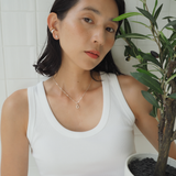 charm necklace [chain type②(37.5cm)＋charm 1parts]