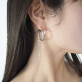 hoop chain pierce
